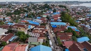 Gunung Bugis Balikpapan dari atas (Foto : Instagram Polisi Indonesia)