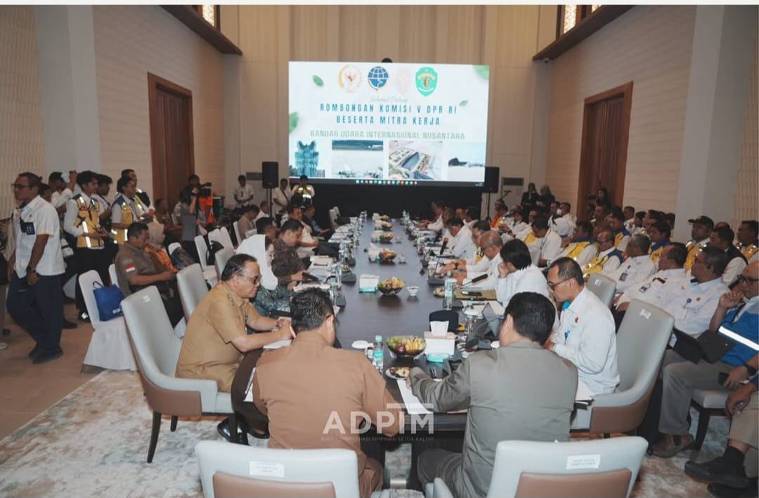 Gubernur Kaltim Rudy Mas’ud dan Komisi V DPR membahas infrastruktur IKN dan daerah penyangga (Pemprov Kaltim)