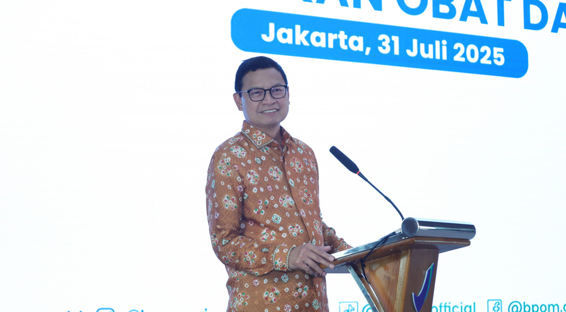 Kepala BPOM Taruna Ikrar (foto : Info Publik)